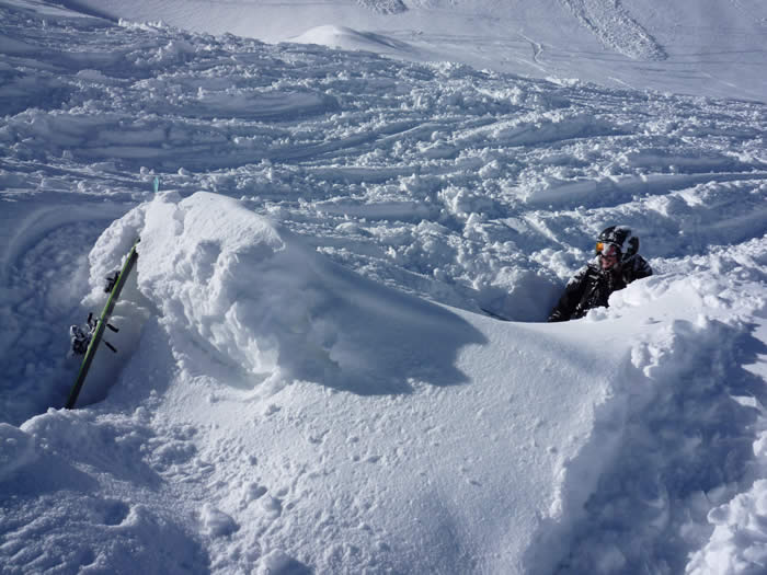 Hintertux Glacier Austria - flying too low!